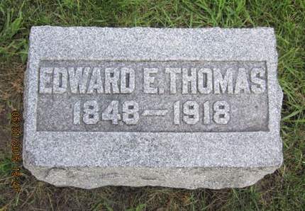 THOMAS, EDWARD E - Dallas County, Iowa | EDWARD E THOMAS 