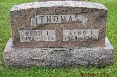 THOMAS, LYNN I - Dallas County, Iowa | LYNN I THOMAS 