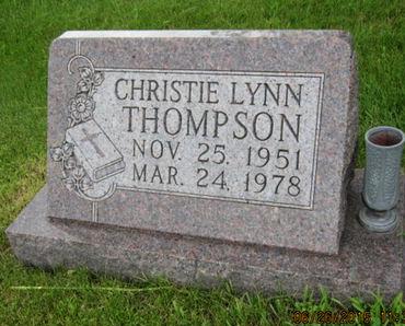 THOMPSON, CHRISTIE LYNN - Dallas County, Iowa | CHRISTIE LYNN THOMPSON 