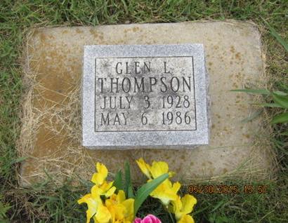 THOMPSON, GLEN L - Dallas County, Iowa | GLEN L THOMPSON 