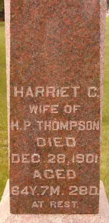 THOMPSON, HARRIET C - Dallas County, Iowa | HARRIET C THOMPSON 