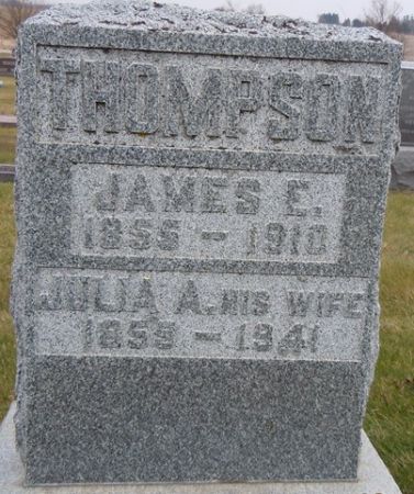 THOMPSON, JAMES E. - Dallas County, Iowa | JAMES E. THOMPSON 