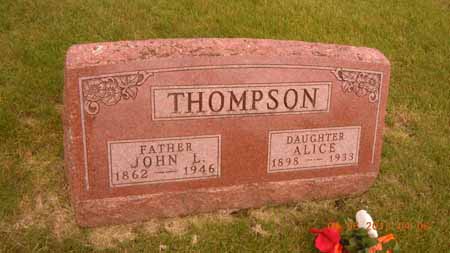 THOMPSON, JOHN L - Dallas County, Iowa | JOHN L THOMPSON 