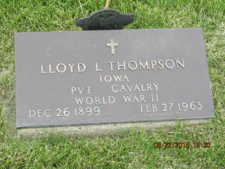 THOMPSON, LLOYD L - Dallas County, Iowa | LLOYD L THOMPSON 