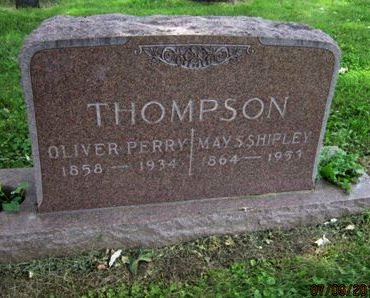 SHIPLEY THOMPSON, MAY S - Dallas County, Iowa | MAY S SHIPLEY THOMPSON 