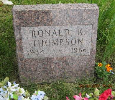 THOMPSON, RONALD K - Dallas County, Iowa | RONALD K THOMPSON 