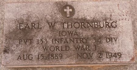 THORNBURG, EARL W. - Dallas County, Iowa | EARL W. THORNBURG 