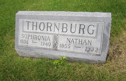 THORNBURG, SOPHRONIA - Dallas County, Iowa | SOPHRONIA THORNBURG 