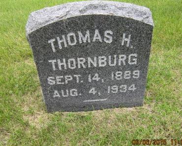 THORNBURG, THOMAS H - Dallas County, Iowa | THOMAS H THORNBURG 