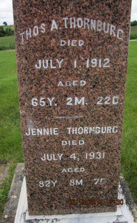THORNBURG, JENNIE - Dallas County, Iowa | JENNIE THORNBURG 