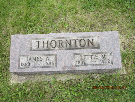 THORNTON, LETTIE M - Dallas County, Iowa | LETTIE M THORNTON 