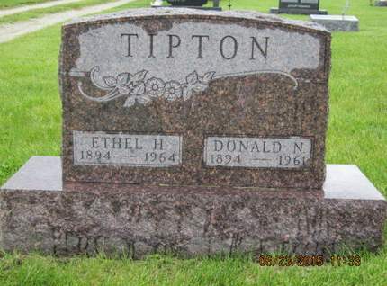 TIPTON, DONALD N - Dallas County, Iowa | DONALD N TIPTON 