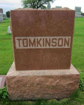 TOMKINSON, FAMILY STONE - Dallas County, Iowa | FAMILY STONE TOMKINSON 