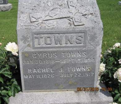 TOWNS, CYRUS - Dallas County, Iowa | CYRUS TOWNS 