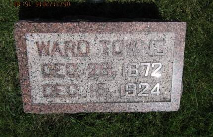 TOWNS, WARD - Dallas County, Iowa | WARD TOWNS 