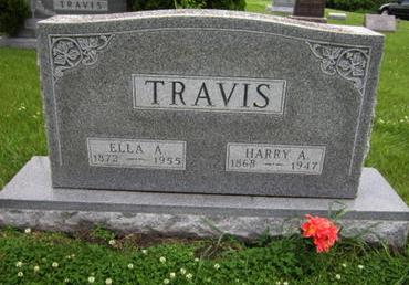 TRAVIS, ELLA A - Dallas County, Iowa | ELLA A TRAVIS 