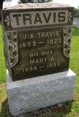 TRAVIS, J A - Dallas County, Iowa | J A TRAVIS 