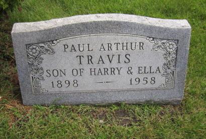 TRAVIS, PAUL ARTHUR - Dallas County, Iowa | PAUL ARTHUR TRAVIS 