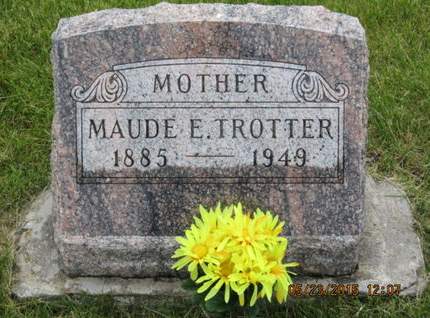 TROTTER, MAUDE E - Dallas County, Iowa | MAUDE E TROTTER 