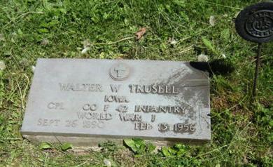 TRUSELL, WALTER W - Dallas County, Iowa | WALTER W TRUSELL 