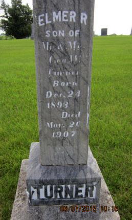 TURNER, ELMER R - Dallas County, Iowa | ELMER R TURNER 