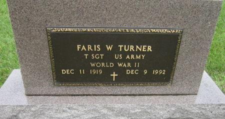TURNER, FARIS W - Dallas County, Iowa | FARIS W TURNER 
