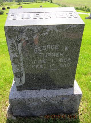 TURNER, GEORGE W - Dallas County, Iowa | GEORGE W TURNER 