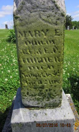 TURNER, MARY E - Dallas County, Iowa | MARY E TURNER 