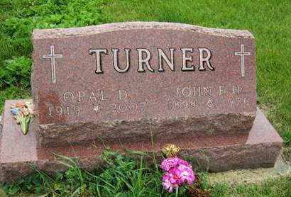 TURNER, OPAL D - Dallas County, Iowa | OPAL D TURNER 
