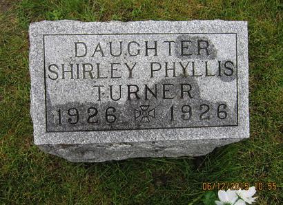 TURNER, SHIRLEY PHYLLIS - Dallas County, Iowa | SHIRLEY PHYLLIS TURNER 