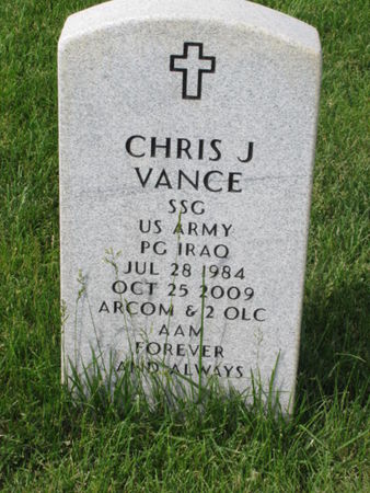 VANCE, CHRIS J - Dallas County, Iowa | CHRIS J VANCE 