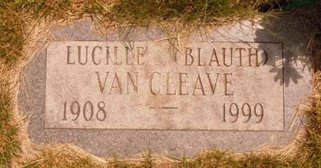 VAN CLEAVE, LUCILLE - Dallas County, Iowa | LUCILLE VAN CLEAVE 
