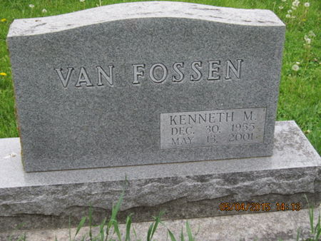 VAN FOSSEN, KENNETH M - Dallas County, Iowa | KENNETH M VAN FOSSEN 