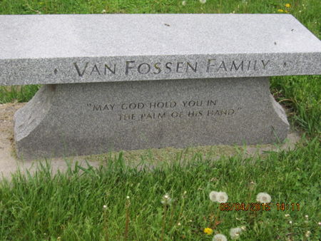 VAN FOSSEN, FAMILY STONE - Dallas County, Iowa | FAMILY STONE VAN FOSSEN 