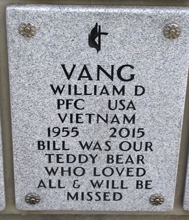 VANG, WILLIAM D - Dallas County, Iowa | WILLIAM D VANG 