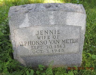 VANMETER, JENNIE - Dallas County, Iowa | JENNIE VANMETER 