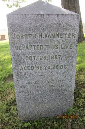 VANMETER, JOSEPH H - Dallas County, Iowa | JOSEPH H VANMETER 