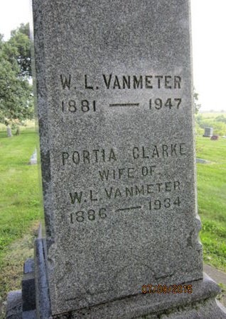 VANMETER, W L - Dallas County, Iowa | W L VANMETER 