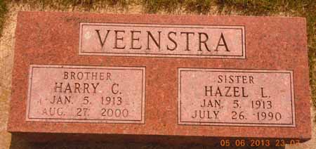 VEENSTRA, HAZEL L - Dallas County, Iowa | HAZEL L VEENSTRA 