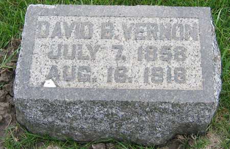 VERNON, DAVID B - Dallas County, Iowa | DAVID B VERNON 