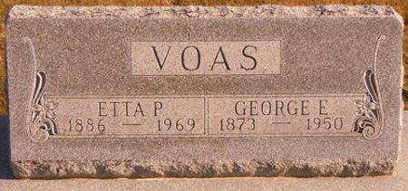 VOAS, GEORGE E. - Dallas County, Iowa | GEORGE E. VOAS 