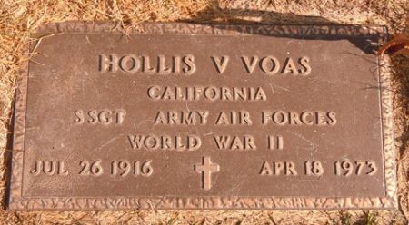 VOAS, HOLLIS V. - Dallas County, Iowa | HOLLIS V. VOAS 