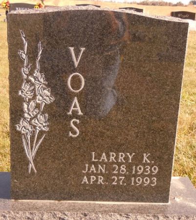 VOAS, LARRY K. - Dallas County, Iowa | LARRY K. VOAS 