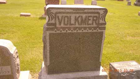 VOLKMER, FAMILY STONE - Dallas County, Iowa | FAMILY STONE VOLKMER 