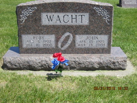 WACHT, JOHN - Dallas County, Iowa | JOHN WACHT 