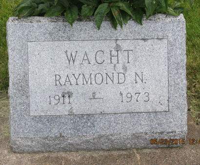 WACHT, RAYMOND N - Dallas County, Iowa | RAYMOND N WACHT 