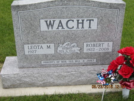 WACHT, ROBERT L - Dallas County, Iowa | ROBERT L WACHT 