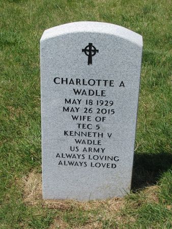 KNIGHT WADLE, CHARLOTTE A - Dallas County, Iowa | CHARLOTTE A KNIGHT WADLE 