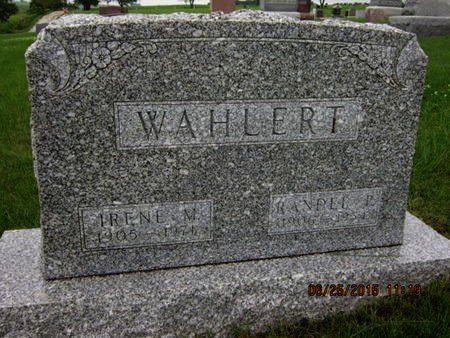 WAHLERT, IRENE M - Dallas County, Iowa | IRENE M WAHLERT 