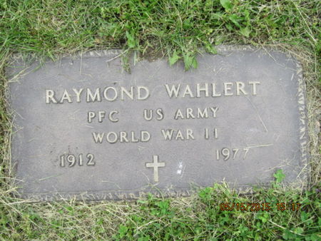 WAHLERT, RAYMOND - Dallas County, Iowa | RAYMOND WAHLERT 